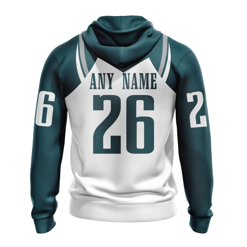 Philadelphia Eagles | Personalized Hoodie Away Design