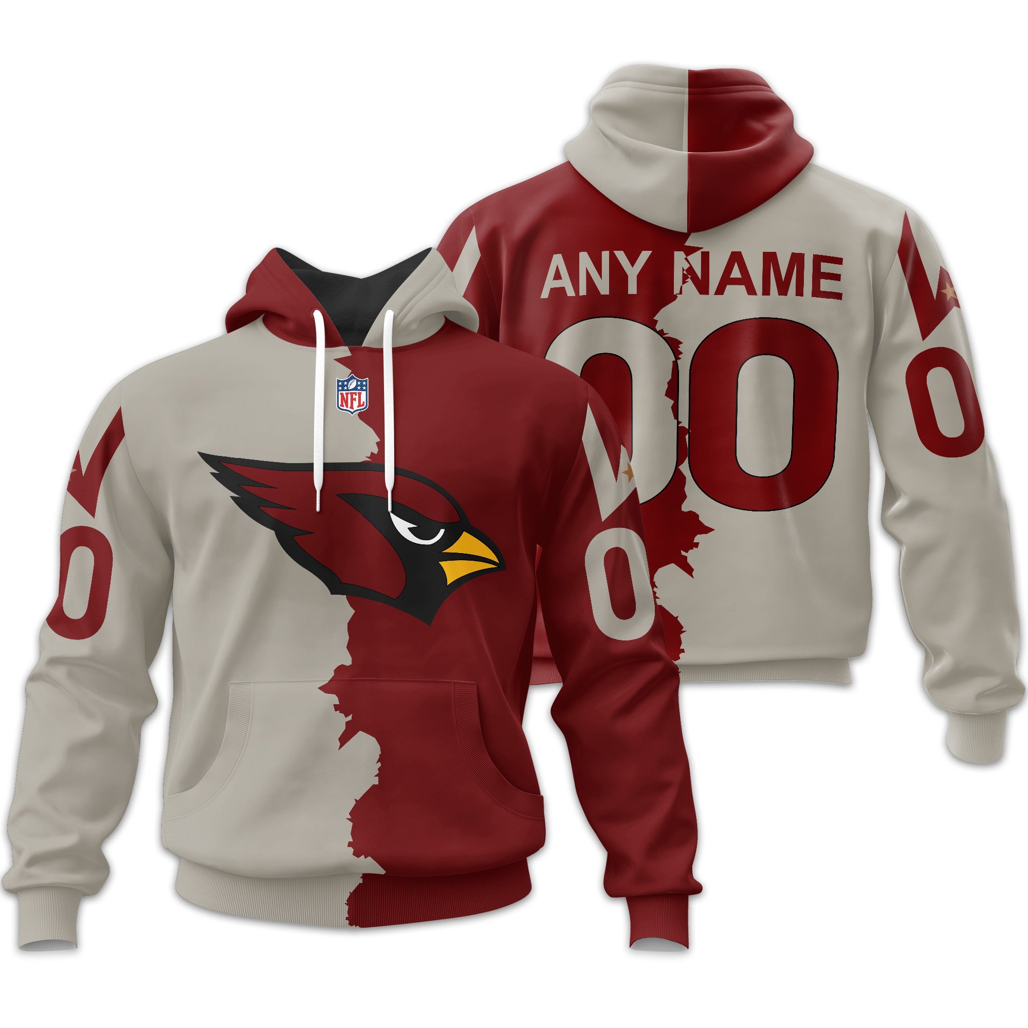 Arizona Cardinals | Home Mix Away Hoodie