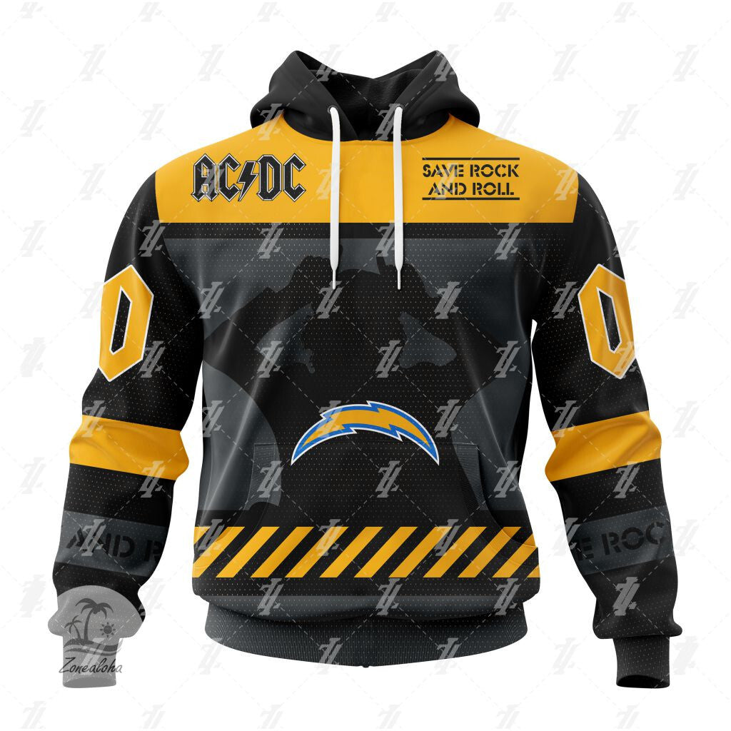 Los Angeles Chargers | Specialized AC/DC ”Save Rock And Roll”