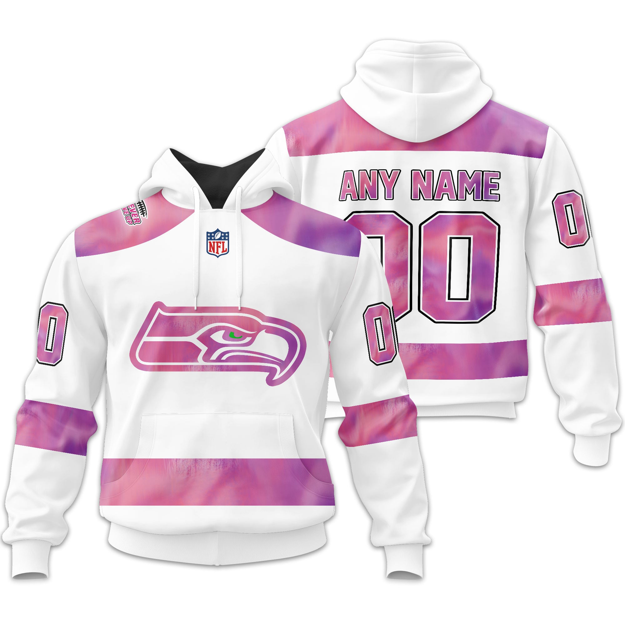 Seattle Seahawks | Personalized Fight Cancer Design