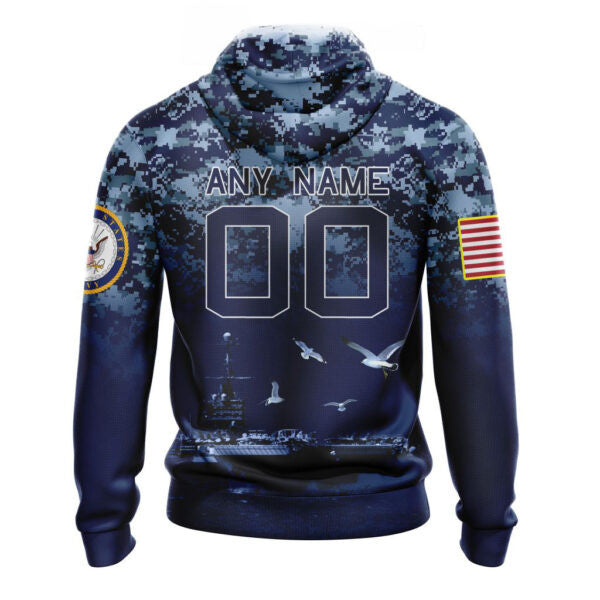 Buffalo Bills | Honor US Navy Veterans Hoodies