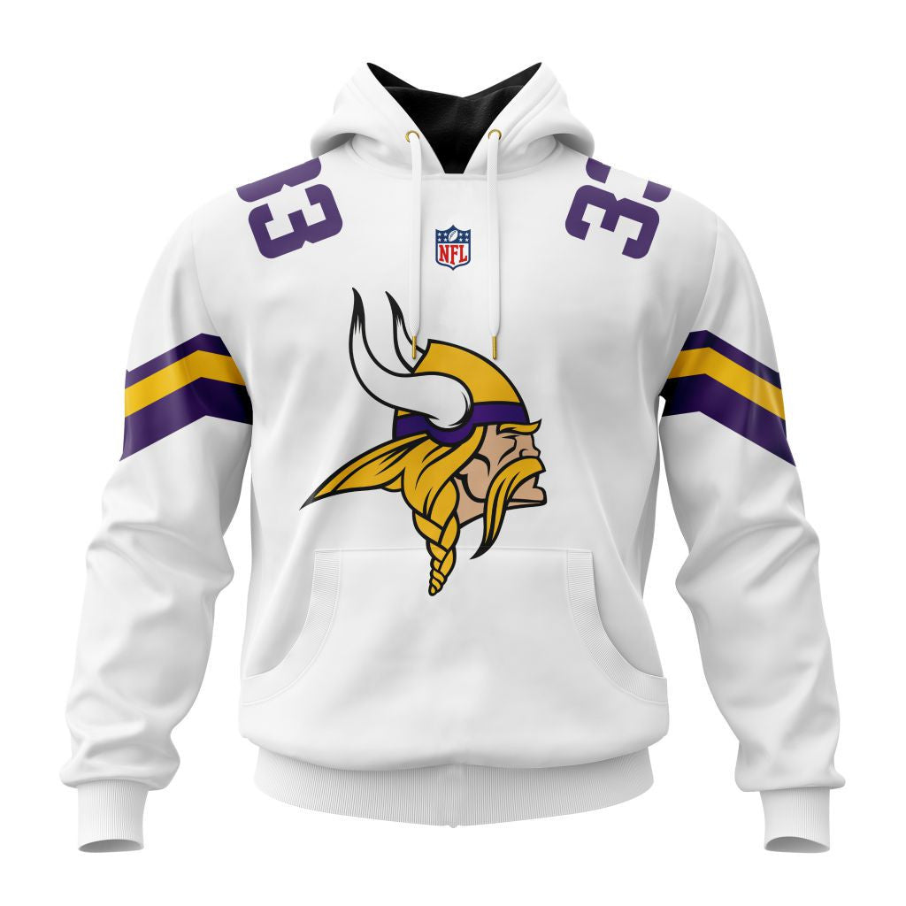 Minnesota Vikings | Personalized Hoodie Away Design
